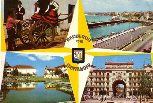 Postales: N&ordm; 2563 POSTAL SANTANDER CANTABRIA - Foto 1