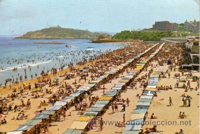 Postales: N&ordm; 2180 POSTAL SANTANDER CANTABRIA PLAYA - Foto 1