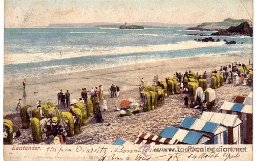 Postales: N&ordm; 2435 POSTAL SANTANDER CANTABRIA SIN DIVIDIR - Foto 1