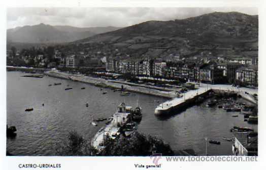 Postales: POSTAL CASTRO URDIALES VISTA GENERAL - Foto 1