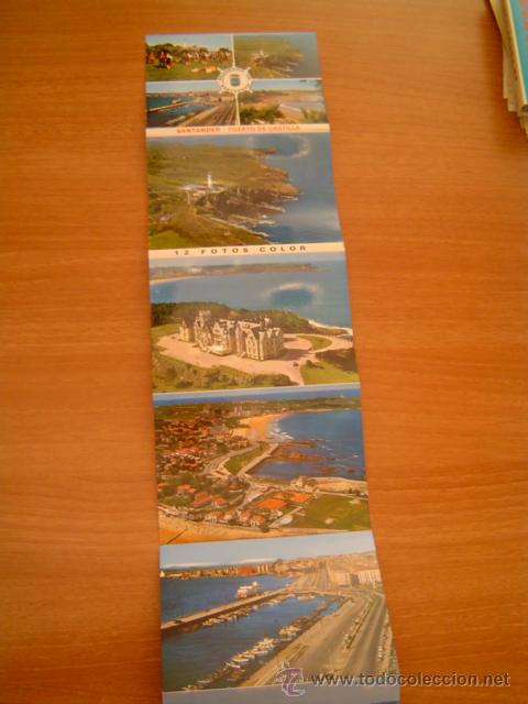 Postales: LIBRITO POSTALES SANTANDER PUERTO DE CASTILLA - Foto 2