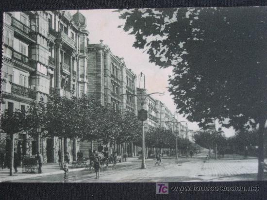 Postales: Santander. Paseo de Perea. ED. A. Fuertes. Sin circular - Foto 1