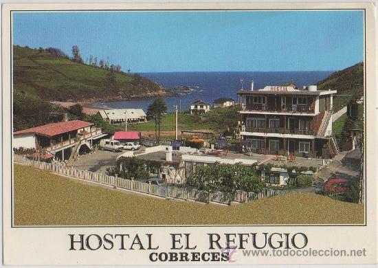 Postales: TARJETA POSTAL DE COBRECES HOSTAL EL REFUGIO CANTABRIA
