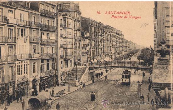 Cartoline: Santander- Puente de Vargas