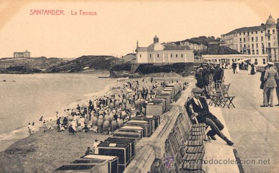 Postales: Santander- La Terraza. - Foto 1