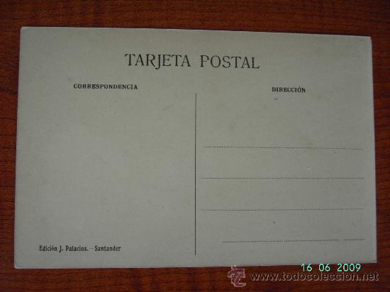 Postales: SANTANDER - ESTACI&Oacute;N DEL FERROCARRIL DE LA COSTA - Foto 2