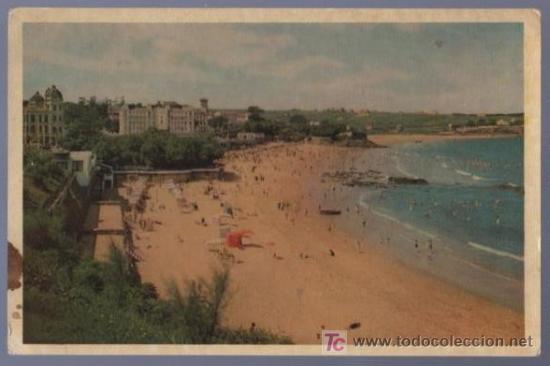 Postales: TARJETA POSTAL DE SANTADER. PLAYA DE LA CONCHA. 17. - Foto 1