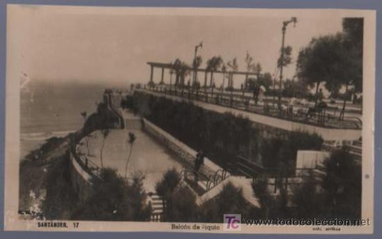 Postales: TARJETA POSTAL DE SANTADER. BALCON DE PIQUIO. 17. ED. ARRIBAS.
