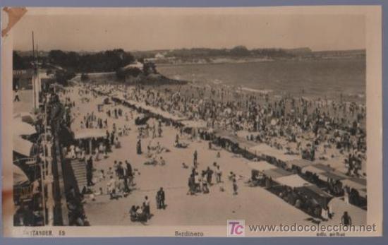 Cartes Postales: TARJETA POSTAL DE SANTADER. SARDINERO. 65. ED. ARRIBAS.