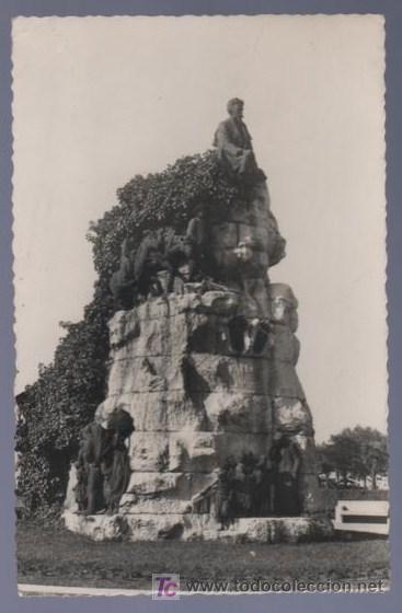 Cartes Postales: TARJETA POSTAL DE SANTADER. MONUMENTO A PEREDA. 33.