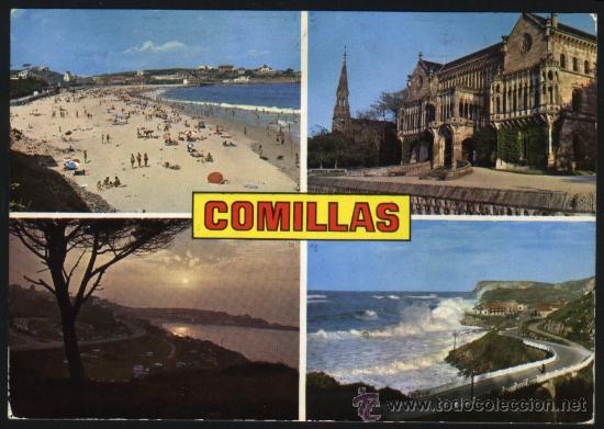Postales: B-0634- SANTANDER. COMILLAS - Foto 1