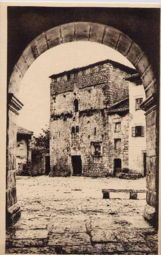 Cartoline: SANTILLANA DEL MAR(CANTABRIA).- TORRE DEL MERINO. SIGLO XIV