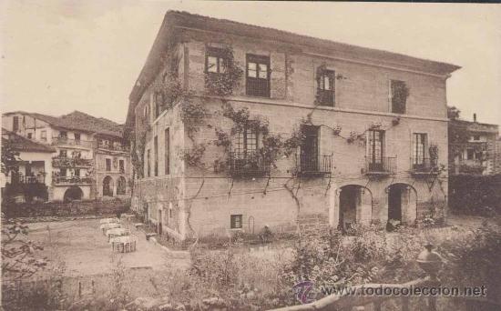 Cartoline: SANTILLANA DEL MAR(CANTABRIA).- PARADOR DE GIL BLAS. FACHADA AL JARDIN