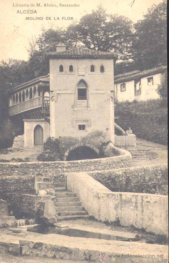 Postales: ALCEDA(CANTABRIA).-MOLINO DE LA FLOR - Foto 1