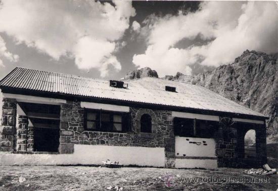 Postales: ESPINAMA(CANTABRIA).- REFUGIO NACIONAL DE TURISMO EN EL PUERTO DE ALIVA