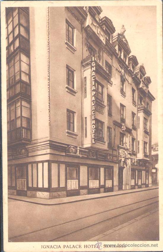 Postales: SANTANDER.- IGNACIA PALACE HOTEL - Foto 1