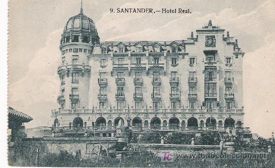 Postales: SANTANDER - HOTEL REAL - - Foto 1