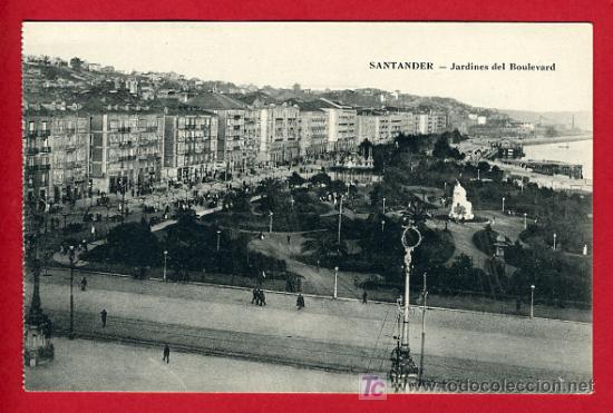 Postales: SANTANDER , JARDINES DEL BOULEVARD  , P40305 - Foto 1