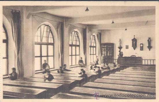 Cartoline: COMILLAS(CANTABRIA).- SEMINARIO Y  UNIVERSIDAD PONTIFICIA .-SAL&Oacute;N DE ESTUDIO