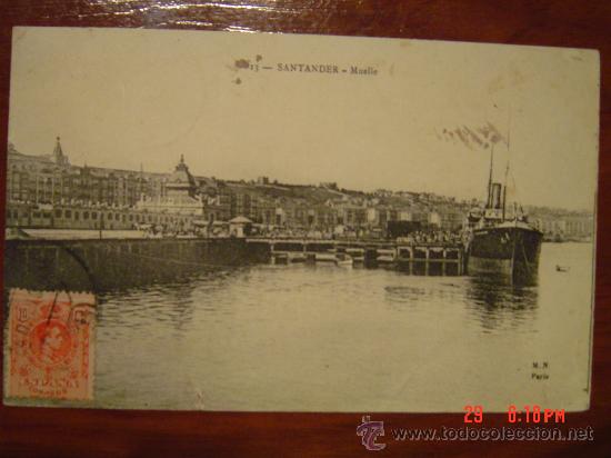 Postales: SANTANDER-MUELLE - Foto 1