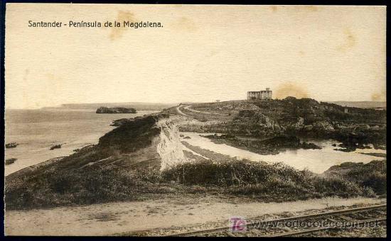 Postales: SANTANDER : Edicion Vilches - Peninsula de la Magdalena - Foto 1