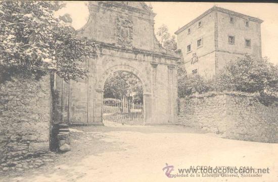 Postales: ALCEDA(CANTABRIA).-ANTIGUA CASA - Foto 1