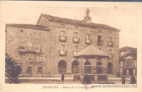 Postales: REINOSA(CANTABRIA).- PLAZA DE LA CONSTITUCI&Oacute;N - Foto 1