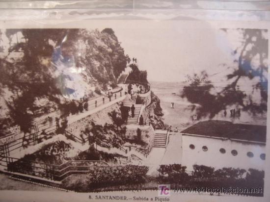 Postales: SANTANDER.  SUBIDA A PIQUIO.  N&ordm; 8. - Foto 1