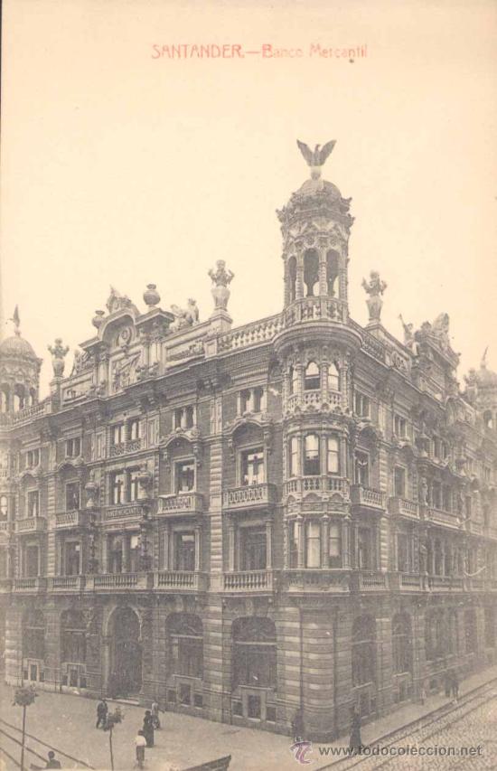 Postales: SANTANDER.-BANCO MERCANTIL - Foto 1