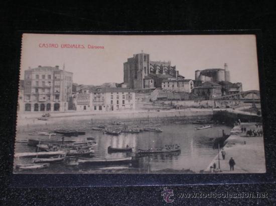 Postales: CASTRO-URDIALES - DARSENA - Foto 1