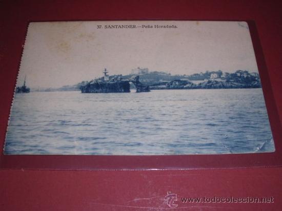 Postales: 37 SANTANDER - PE&Ntilde;A HORADADA - Foto 1