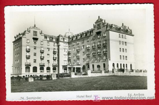 Postales: SANTANDER, HOTEL REAL,  P33880 - Foto 1
