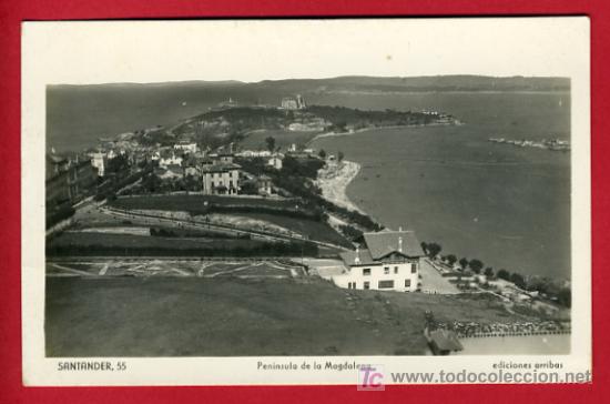 Postales: SANTANDER, PENINSULA DE LA MAGDALENA,  P33892 - Foto 1