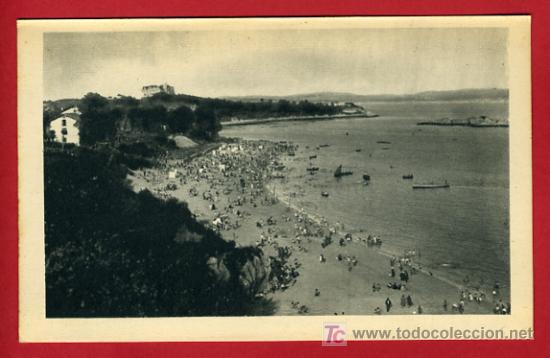 Postales: SANTANDER, PLAYA DE LA MAGDALENA,   P33917 - Foto 1