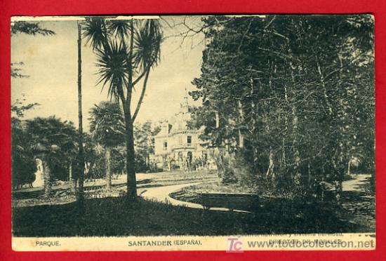 Postales: SANTANDER, PARQUE,   P33920 - Foto 1