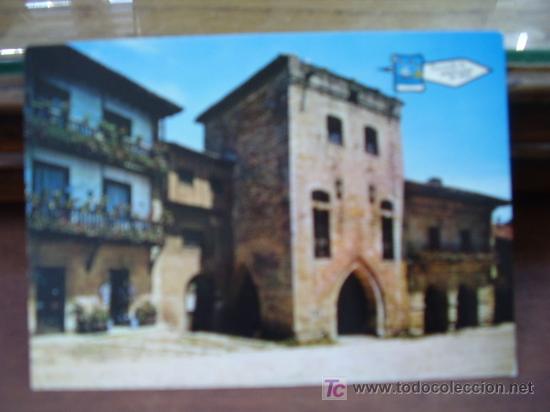 Cartoline: Postal Torre de los Borja Santillana del Mar sin circular