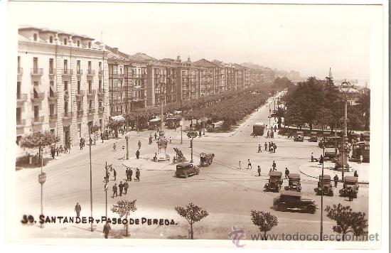 Postales: SANTANDER. COCHES - Foto 1