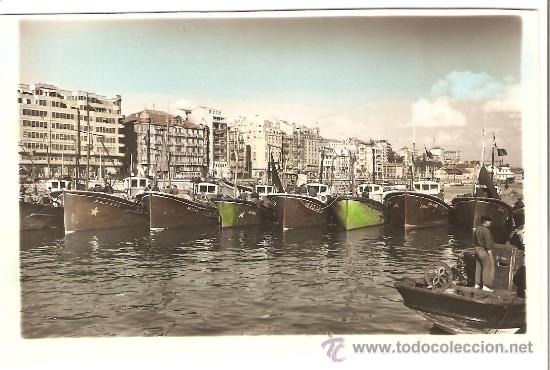 Postales: SANTANDER. BARCOS PESQUEROS - Foto 1