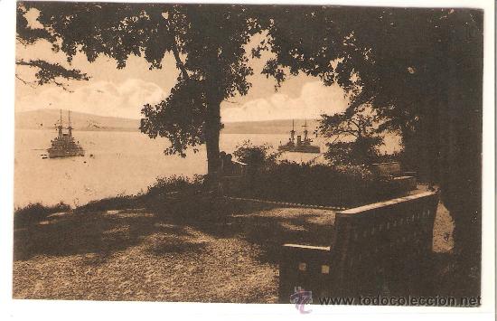 Postales: SANTANDER. BARCOS DE GUERRA - Foto 1