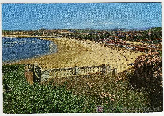 Postales: PRECIOSA POSTAL - SUANCES (SANTANDER) - PLAYA DE LA CONCHA - Foto 1