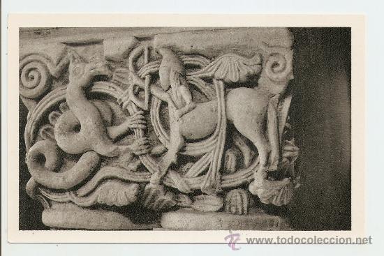 Cartoline: Santillna del Mar - Real e Insigne Colegiata - Capitel del Centauro