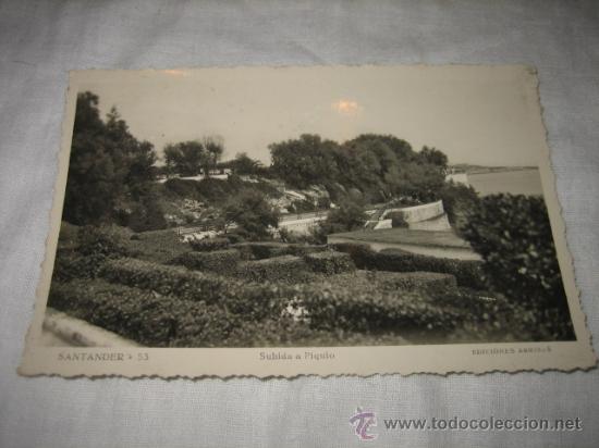 Postales: SANTANDER. 53     SUBIDA A PIQUIO   EDICIONES ARRIBAS   CIRCULADA - Foto 1