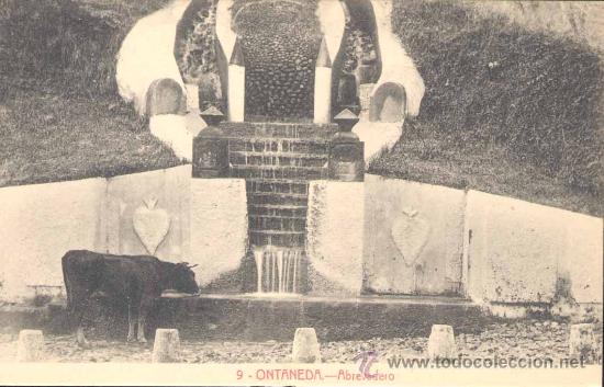 Postales: ONTANEDA(CANTABRIA).-ABREVADERO - Foto 1