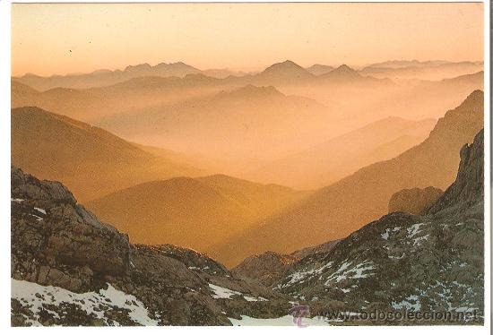 Postales: PICOS DE EUROPA. SANTANDER - Foto 1