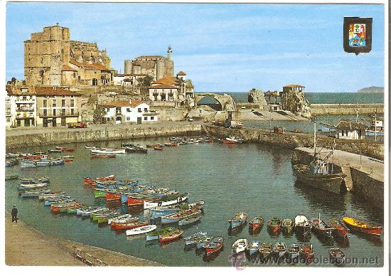 Postales: CASTRO URDIALES. SANTANDER. PUERTO. BARCOS - Foto 1