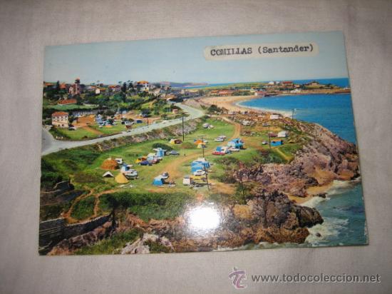 Postales: 91.-COMILLAS(SANTANDER) CAMPING - Foto 1