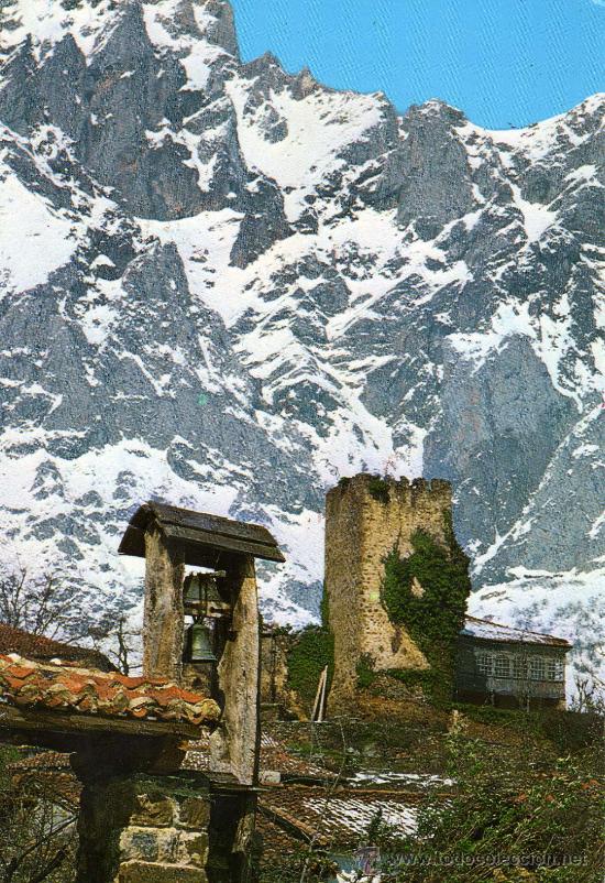 Cartoline: POSTAL  TORREON DE MOGROVIEJO. PICOS DE EUROPA. CANTABRIA.