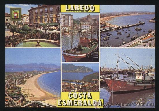 Postales: A-6739- SANTANDER. LAREDO. VARIAS IMAGENES. - Foto 1