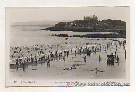 Postales: SANTANDER. SARDINERO LA CONCHA. (L. ROISIN) - Foto 1