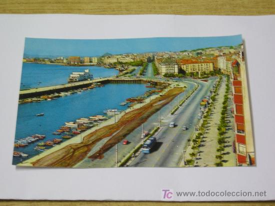 Postais: **PRECIOSA POSTAL,--SANTANDER--(VISTA GENERAL DEL PUERTO)**